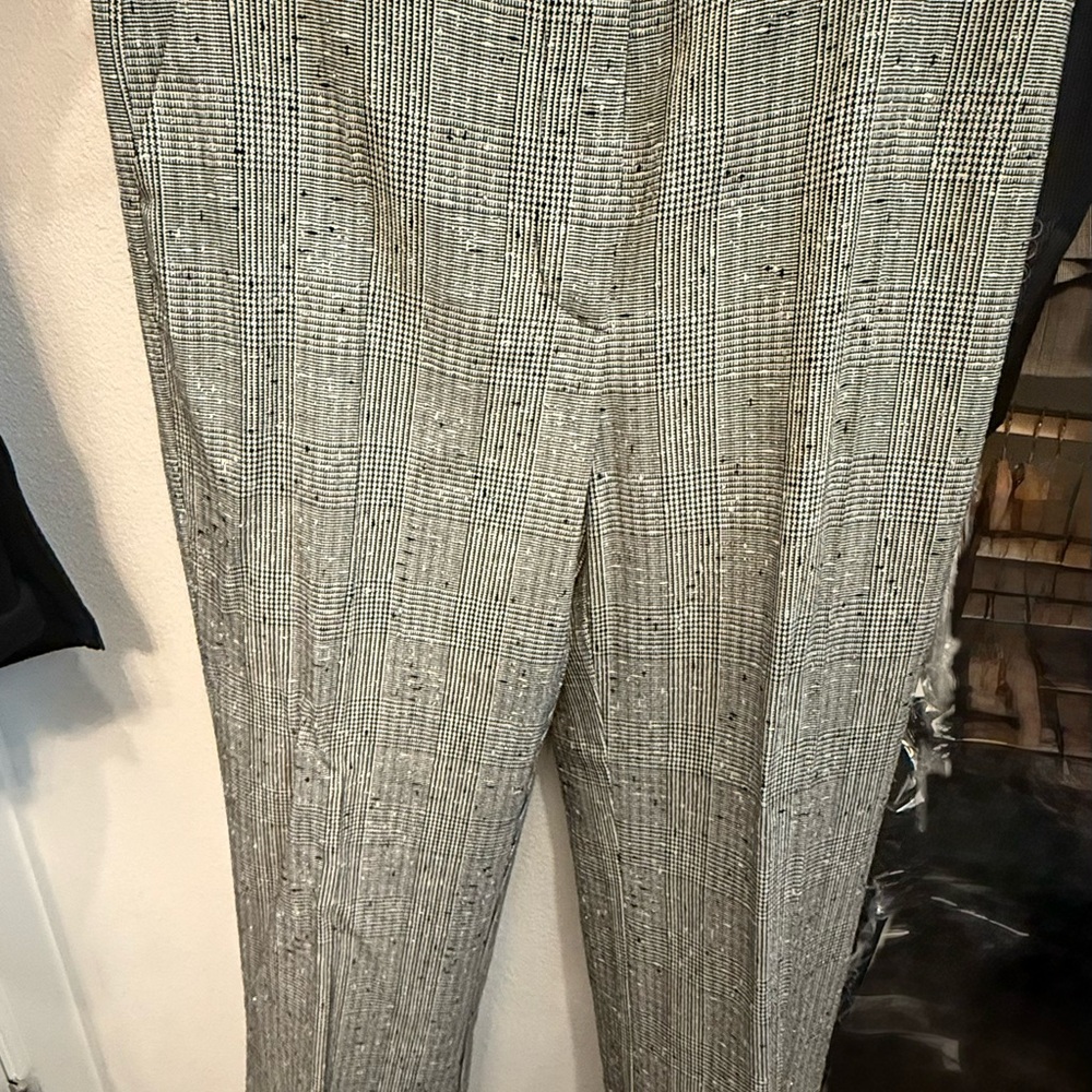 Generation Love Black and White Checkered Pants